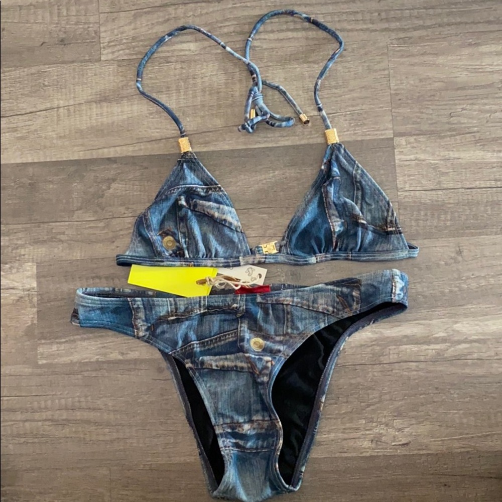 Tigerlily Demin Bikini